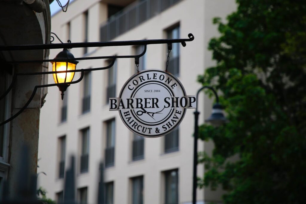 Logo barber shop
