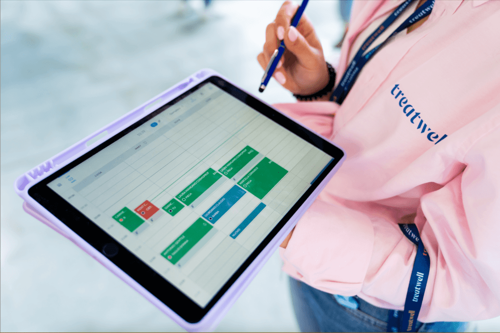 Agenda digitale di Treatwell Pro